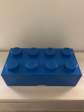 Lego Large Blue Brick Storage Box